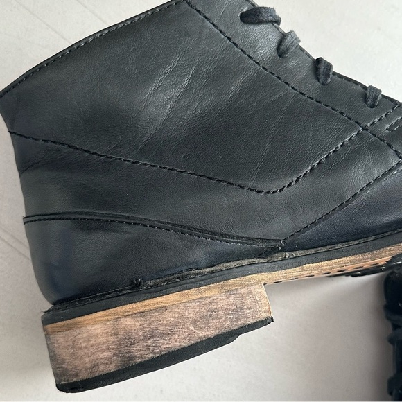 Harley Davidson Men's Round Toe Black Soft Leather Ankle Motorcycle Boots Size 9 - Picture 9 of 12